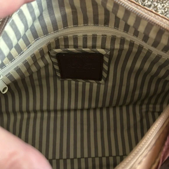 NWT Fossil Morgan Satchel - Picture 8 of 9